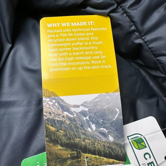 Marmot Men's Guides Down‎ Insulated Hooded Puffer Jacket, Size Large, Dark Steel - Picture 10 of 16